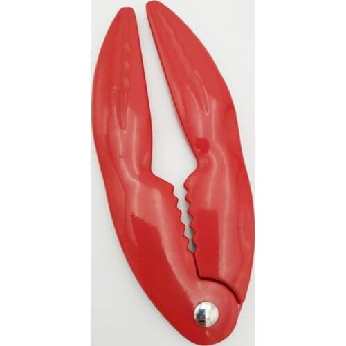 100pcs Red Seafood Crab Cracker Seafood Tool Lobster Cracker Seafood Pliers Lobster Clips Kitchen Gadgets #35896