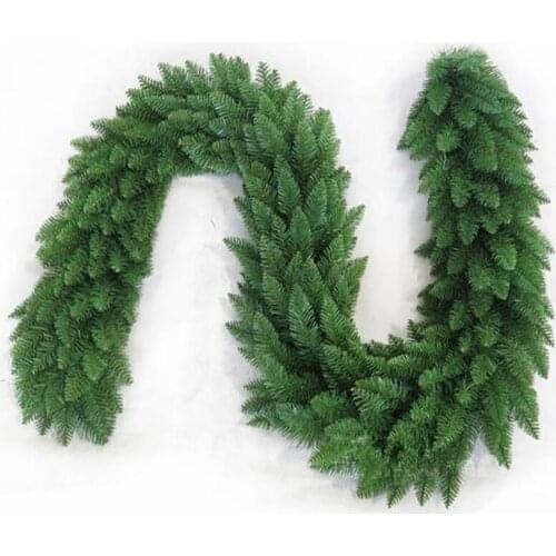 2.7m Christmas rattan Christmas window ornament encrypted green rattan