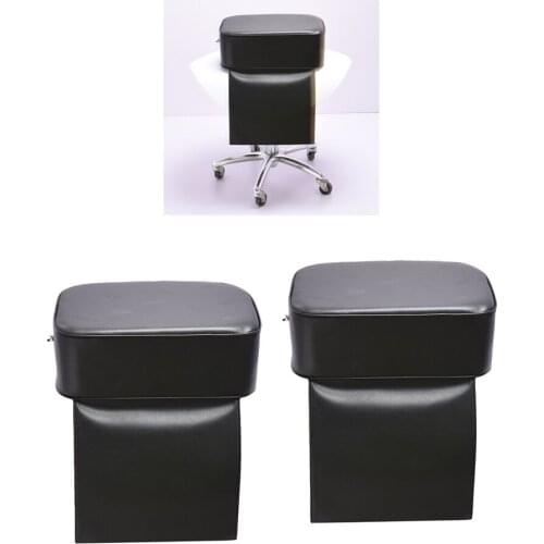 2pcs Barber Cutting Kids Chair Booster Seat Cushion Massage Heightening Seats