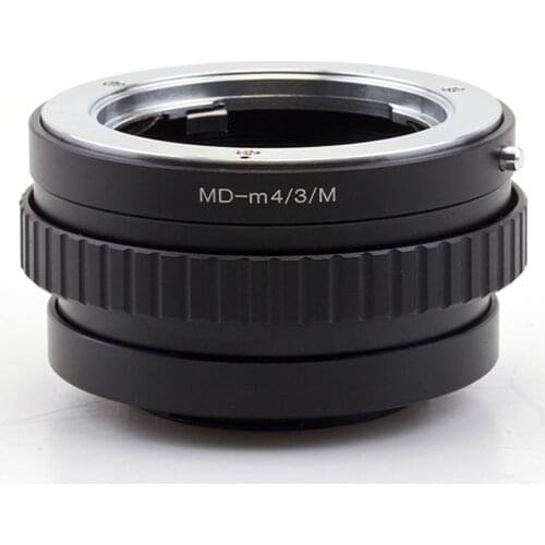 Pixco Adjustable Macro to Infinity Lens Adapter Suit For Minolta MD Lens to Micro Four Thirds 4/3 Camera