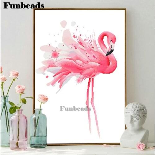 Diamond embroidery dream flamingo bird diamond mosaic diamond painting full square round stitch cross rhinestone pictures FF5581