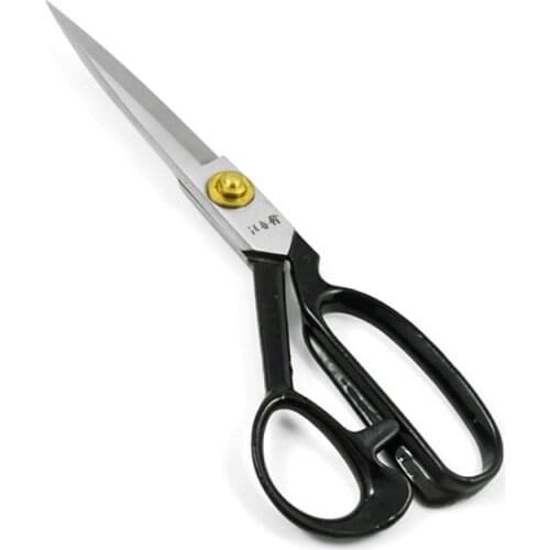 Free shipping 12" anti rust durable professional tailors scissor adjustable bolt sewing shear