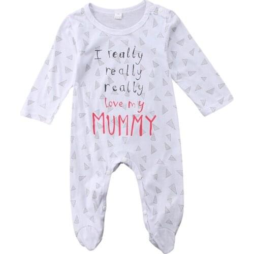 Free shipping Cute Newborn Baby Boys Girls clothes Long Sleeve round neck star letter print Romper cotton Jumpsuit one pieces