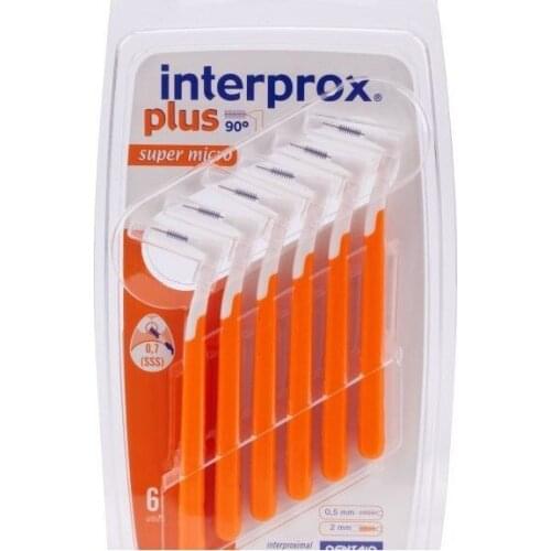 CEPILLO ESPACIO INTERPROXIMAL INTERPROX PLUS SUPER MICRO 6 U