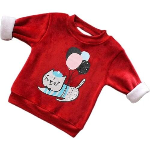 Hot-selling Baby Girl 2021 Autumn and Winter Toddler Girls Sweatshirts Long Sleeves Comfortable Outfits Top Quality Kids Hoodies