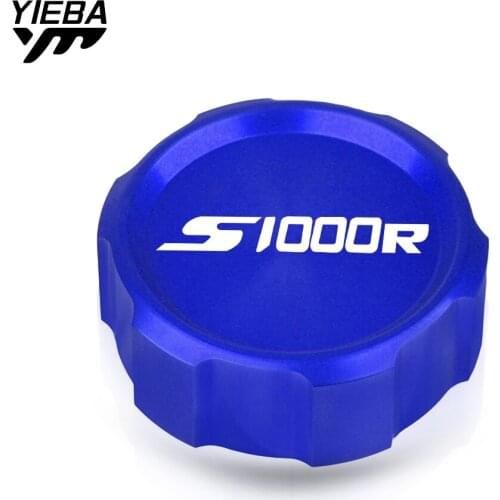 Motorcycle Rear Brake Master Cylinder Reservoir Cover Cap CNC Aluminum For BMW S1000R S 1000 R S 1000R 2013 2014 2015 2016 2017
