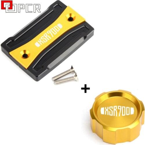 Motorcycle Parts For YAMAHA XSR900 XSR xsr 900 2016 2017 2018 2019 Front & Rear brake Fluid Cylinder Master Reservoir Cover Cap