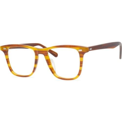 Vintage Acetate Glasses Frame Unisex Progressive Multi-focal Lens Optical Eyewear See Near Far Reading Eyeglasses Spectacle