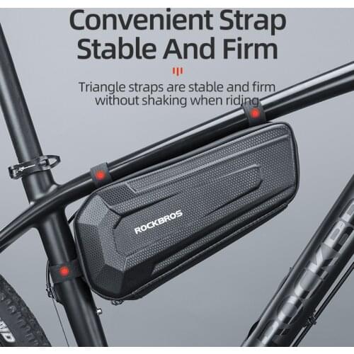 ROCKBROS Waterproof Rainproof Bike Bag Hard Shell Large Capacity Bicycle Bag Road Mountain Bike Bag MTB Accessories Cycle Bag