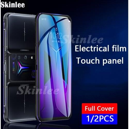 Skinlee Screen Protector For Lenovo Legion 2 Pro Glass Film Full Tempered Glass Curved Screen For Lenovo Legion 2 Pro Glass