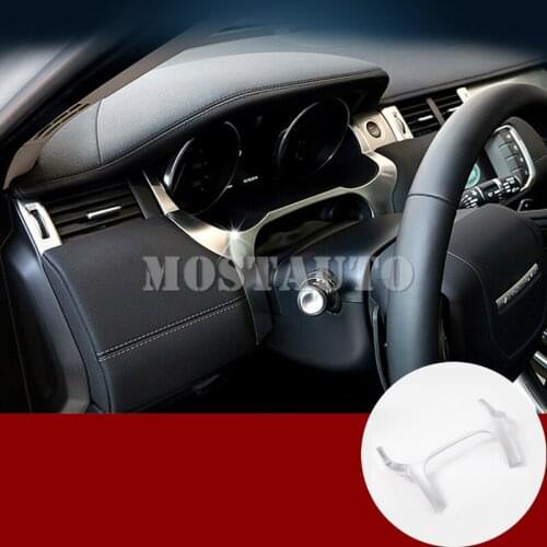 For Land Rover Range Rover Evoque Inner Front Dashboard Edge Cover Trim 2012-2018 1pcs Car Accessories Interior Car Decor