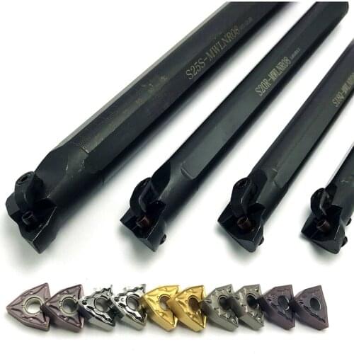 1PCS S20R-MWLNR08 S25S-MWLNR08 composite super hard boring tool holder 95 degree inner hole tools holder for WNMG0804 lathe tool