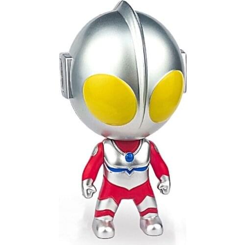 12cm Ultraman Deformed doll capsule toy cake decoration ornaments
