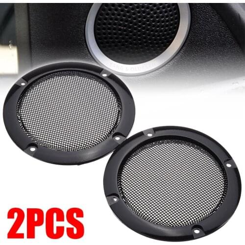 2pcs New Arrival Speaker Cover Mesh Grille 3 Inch Replacement Audio Protective Hood Case Speaker Protection Cover Accessories
