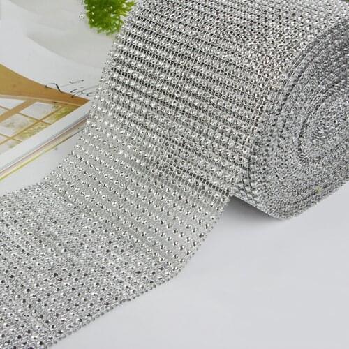 90cm Diamond Trim Rhinestone Chain Sewing Trim Crystal for Sewing Trim Accessories Appliques DIY Handcraft Decor