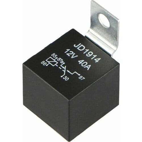 5pcs 12V 30/40 Amp 5-Pin SPDT Automotive Relay without line Waterproof Relay Harness Socket Set Pre-wired Harness Interior Parts