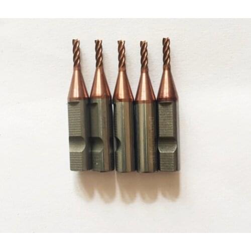 Best Quality 3pcs/lot 4 teeth carbide 2.0mm end milling cutter for V8/X6 key cutting machines