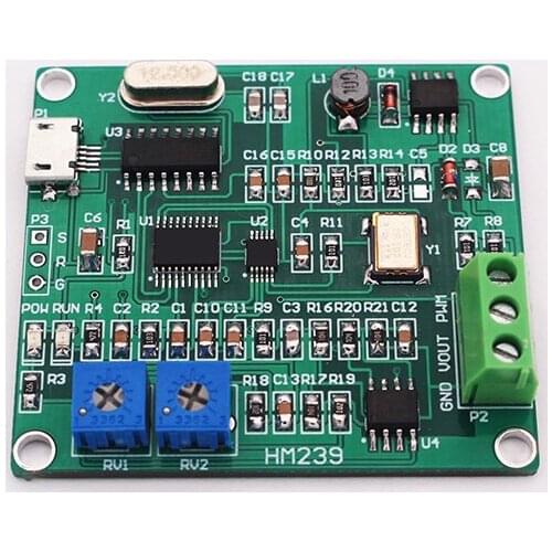New 1PC USB DDS Signal Generator Function Generator 1~5MHz PWM Pulse Generator 0~10K