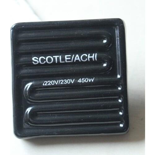 220V/230V 450W Infrared Upper Heating Plate Infrared Ceramic 80*80mm For BGA Rework Station IR6000 IR6500 IR-PRO-SC