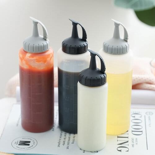 Kitchen Seasoning Squeeze Bottle Soy Sauce Rice Vinegar Storage Bottle Multi-purpose Plastic Storage Bottle Bathroom Storage Box