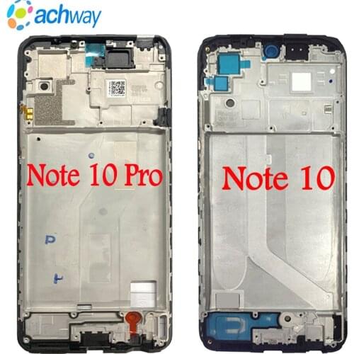 NEW Original For Redmi Note 10 Pro Middle Frame Plate Housing Bezel LCD Support Mid Faceplate Bezel Redmi Note 10 Middle Frame