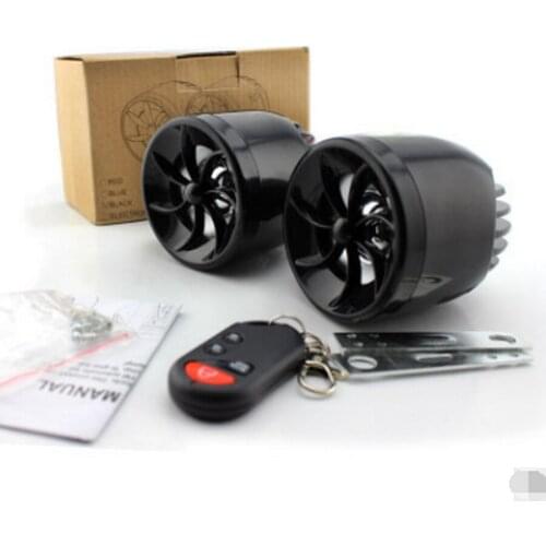 20pairs Alarm Motorcycle Audio Player Music Sound MP3 MT483 Water Resistant Anti-dust Anti-theft Navigation Design