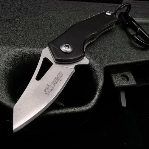 8CM (3') 58HRC Folding Knife, Pocket Knife, Portable Outdoor Survival Emergency Knife, Outdoor Multi-function Tool, Bag Opening