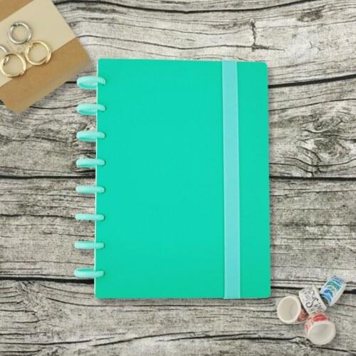 Classroom Manual Notebook A5 Green Binder Notebook DIY Notepad Can Be Used To Plan Program Learning Supplies Office Accessories
