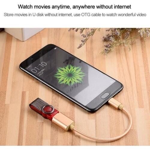 USB OTG Adapter Kabel Type-C Naar USB-A Interface Oplaadkabel Lijn Voor Gsm Converter Voor Samsung Huawei Xiaomi Cell Phone