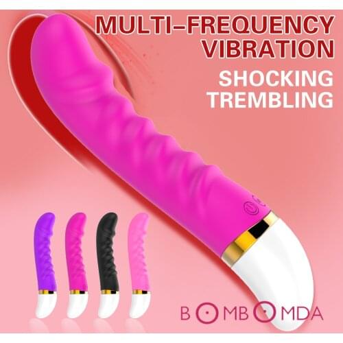 Vibrator For Women G-Spot Clitoris Stimulator Adult Sex Toys For Women Masturbation Massager AV Magic Wand Sex Machine Dildo