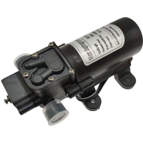 12V 60W Micro Mini Water Pump For Outdoor Garden Misting Cooling Tunnel Channel Disinfection Self Suck Fog Machine
