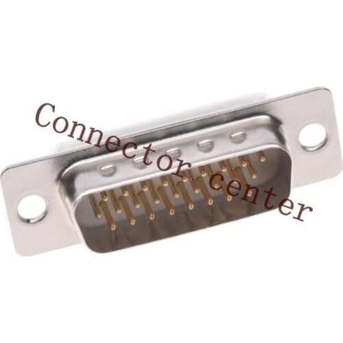 High Quality D-SUB DB Connector 26PIN 3-ROWS male Full Gold Planted 2U DSUB