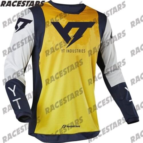 YT 2021 Downhill Jerseys Motocross Jersey Cross Country MTB MX Motorcycle Mountain Bike Endura Jersey Clothes Maillot Ciclismo