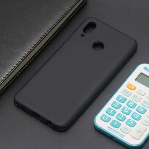 AMMYKI 6.3'For Huawei nova3 PAR-AL00 case High quality Non-slip soft Black silicone phone cover 6.3'For Huawei nova 3 case