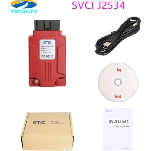 V122 SVCI J2534 Diagnostic Tool STIC for Ford & Mazda Support Online Module Programming Diagnosis