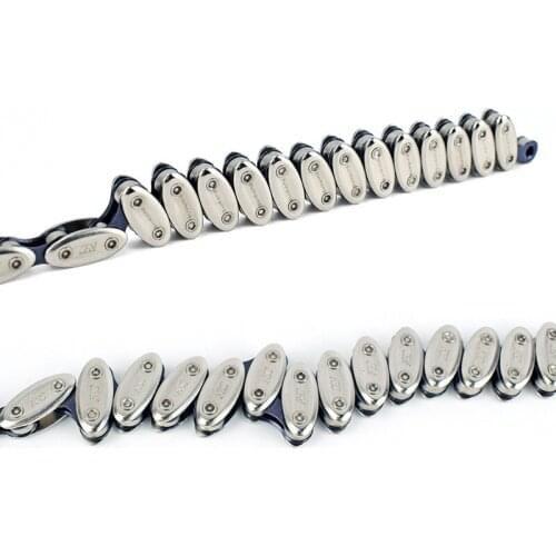 Fixed Gear Chain Single Speed 100 Link Olives Bicycle Chain Track Bike Ultralight Variable Performance Dead Speed Chains Boxed