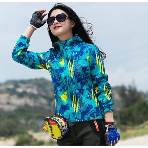 Winter Hiking Jackets Women Softshell Fleece Coat Outdoor Camouflage Thermal Windbreaker Trekking Skiing Jackets