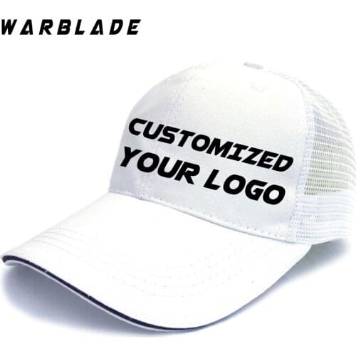 WarBLade Cap for Women Men Baseball Cap Custom Printing/ Embroidery Logo Trucker Caps Printed Logo Baseball Hat 10pcs/lot