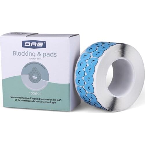 Blocking Pads DAS 1915 Pastilles Adhesives Protecting Lenses Processing Sticker Pad Eyeglasses Optical Lens Edging Pads