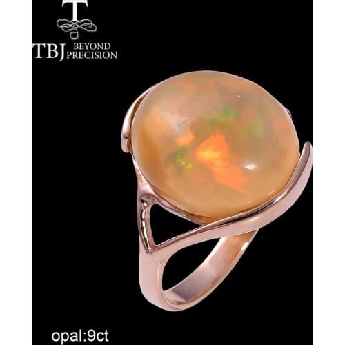 Oval cut Big size Opal Ring natural Ethiopia Opal free size 7 to 13ct 925 sterling silver handmade fine jewelry for women