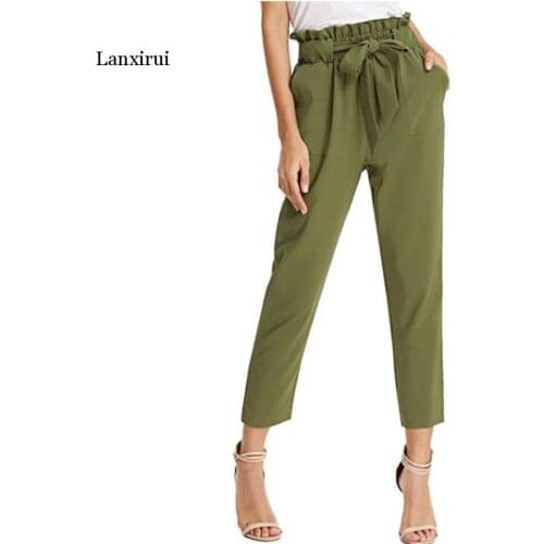 Lanxirui Women's Cropped Trousers
