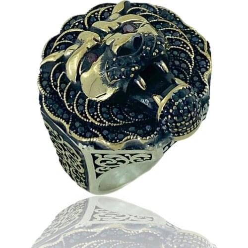 Lion Head Special Design 925 Sterling Silver Ring
