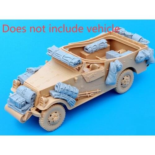 1:35 Scale Resin Die-cast Armored Vehicle Parts Modification Does Not Include Unpainted Tank Model 35397
