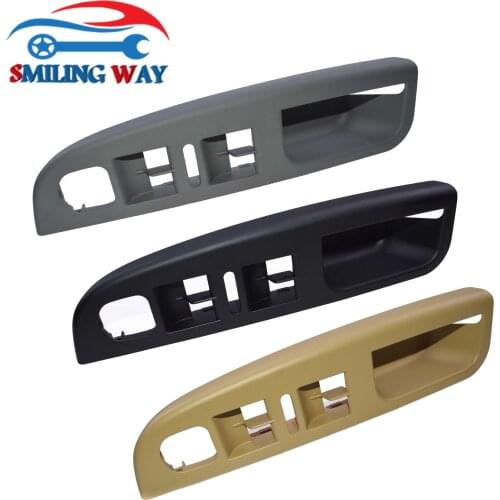 Beige / Grey / Black Left Master Window Switch Control Panel Bezel For VW Golf V 2005-2010 & Jetta 2066-2010 OE# 1K4868049C