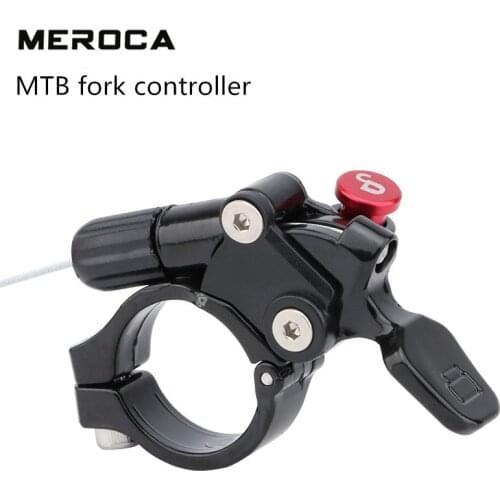MTB fork control switch Suspension Fork Locking Wire Controller for 22.2mm handlebar