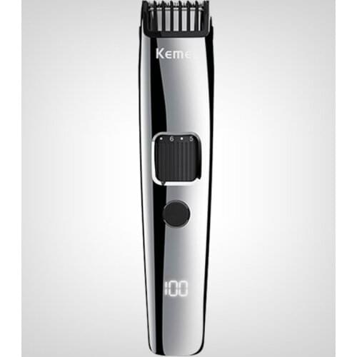 Professional LCD display rechargeable hair trimmer adjustable 1mm to 10mm beard trimmer electric hair trimmer hair cutting