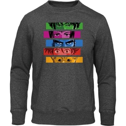 See you Space Hoodies Sweatshirt Too good Too bad Hoodies men Anime Print Pullover Mens Autumn Warm Hoody Harajuku Streetwear