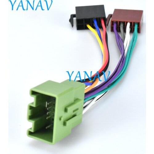 12-032 Wire Harness Adaptor ISO RADIO ADAPTER CABLE FOR -VOLVO C30,C70,S80 2006+;S40,V50 2004+;V70,XC70 2007+;XC90 2002+Car Ster