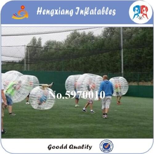 12pcs+2blower,Crazy 1.5M Inflatable Belly Bump Ball Loopy Bumper Ball Funny Soccer Bubble