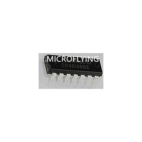 20PCS -50PCS CD40106BE 40106B CD40106B CD40106 CD4O1O6BE DIP-14